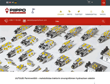 Tablet Screenshot of piippohydraulic.com